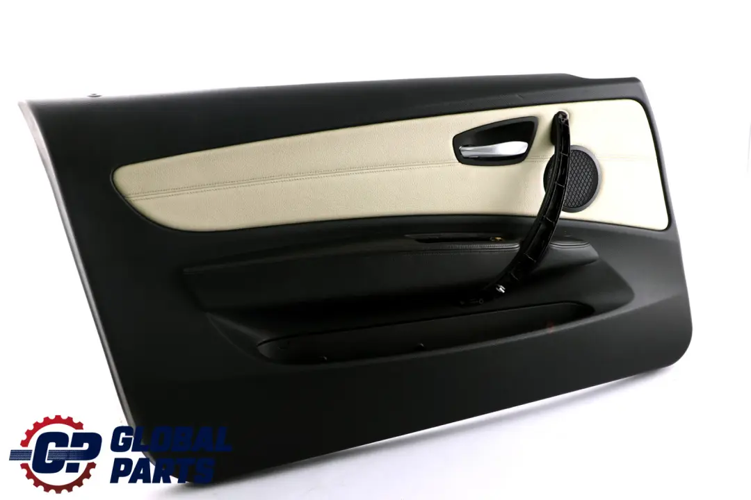 Front Left N/S Trim Panel Door Card Leather Dakota Lemon to BMW 1 Series E88 with Part number 9121295 BMW 1 Series E88 Front Left N/S Trim Panel Door Card Leather Dakota Lemon - SKU 9121295 - Part number 9121295