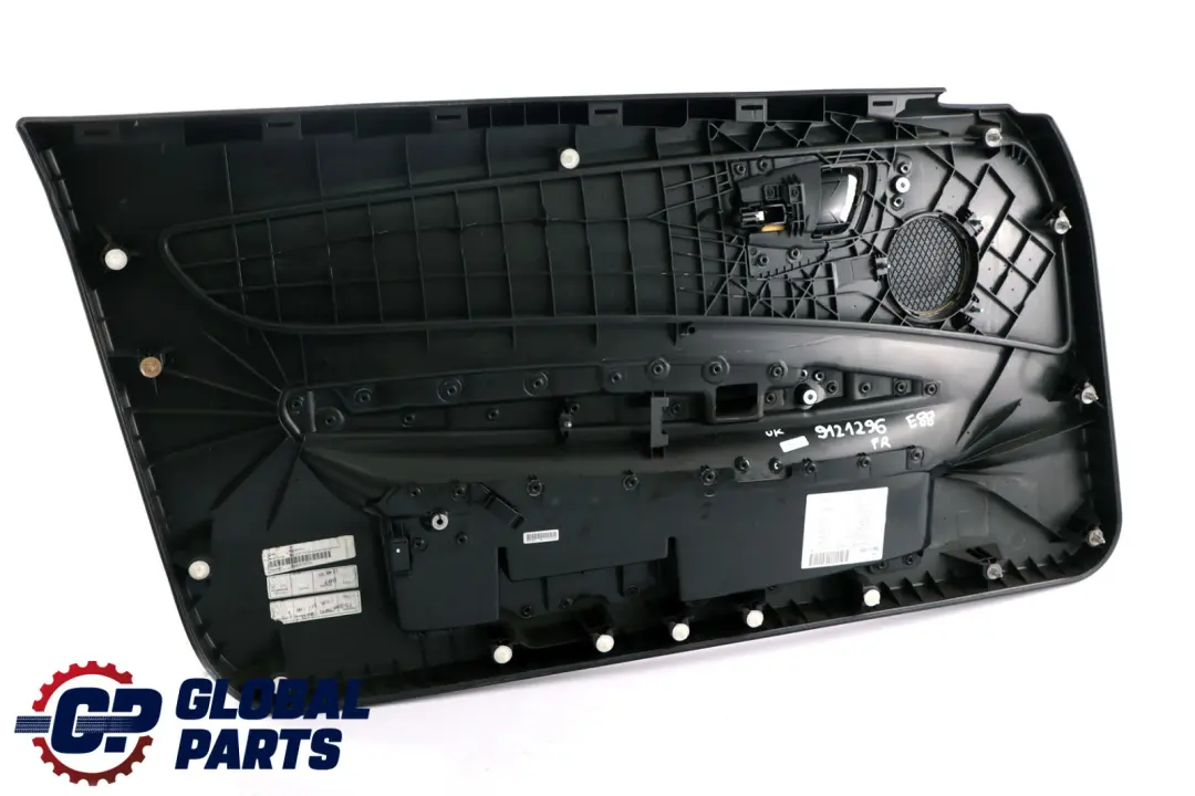 Front Right O/S Trim Panel Door Card Leather Dakota Lemon to BMW 1 Series E88 with Part number 9121296 BMW 1 Series E88 Front Right O/S Trim Panel Door Card Leather Dakota Lemon - SKU 9121296 - Part number 9121296