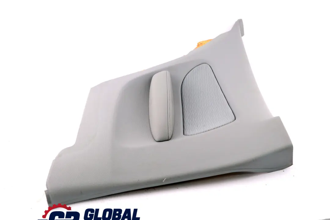 BMW 1 Series E81 Lateral Trim Panel Rear Left N/S Cloth Elektra Alaskagrau Grey - SKU 9121317 - Part number 9121317