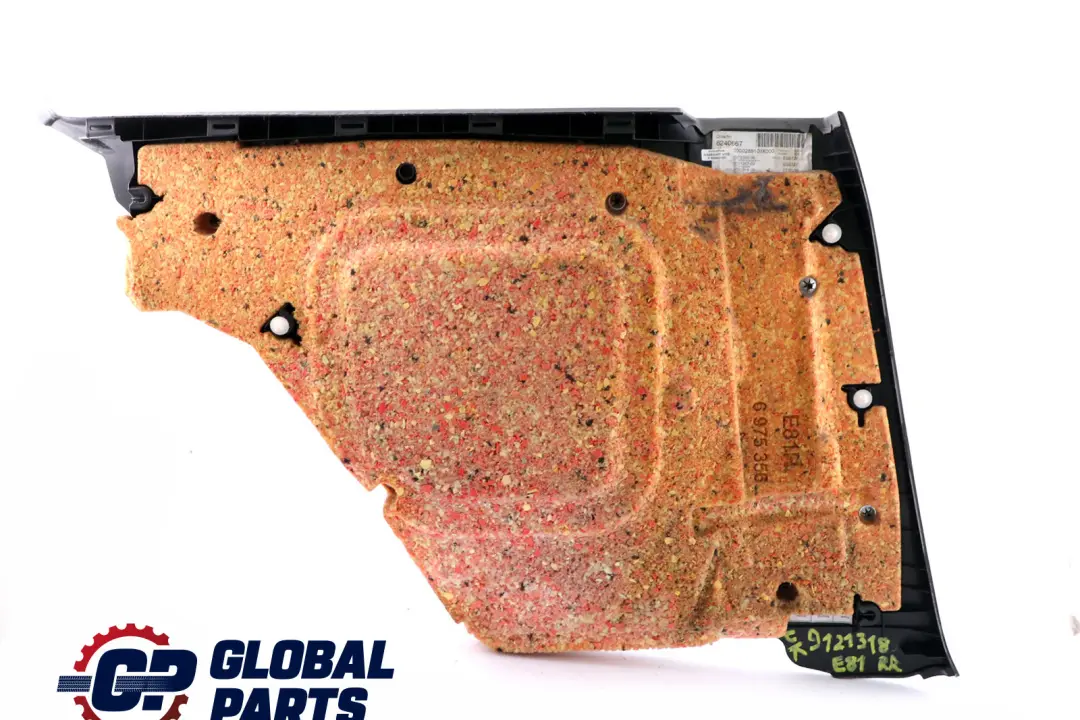 Lateral Panel Rear Right O/S Cloth Elektra Alaskagrau Grey to BMW 1 Series E81 with Part number 9121318 BMW 1 Series E81 Lateral Panel Rear Right O/S Cloth Elektra Alaskagrau Grey - SKU 9121318 - Part number 9121318