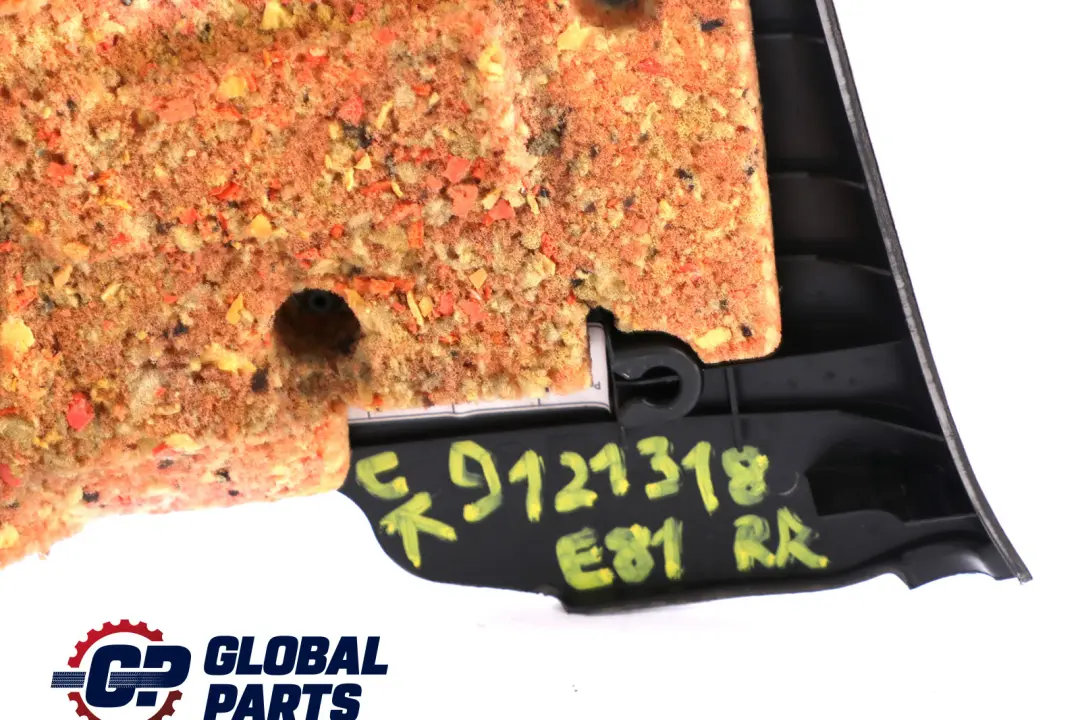 BMW 1 er E81 Seitenverkleidung Stoff Hinten Rechts Elektra Alaskagrau Grau - SKU 9121318 - Teilenummer 9121318