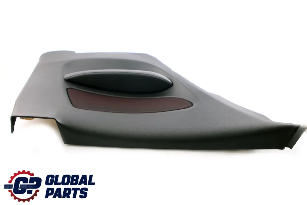 Trasero Izquierdo Lateral Panel Tapizado Red Cranberry Red para BMW E81 con número de pieza 9121323 BMW E81 Trasero Izquierdo Lateral Panel Tapizado Red Cranberry Red - SKU 9121323 - Número de pieza 9121323