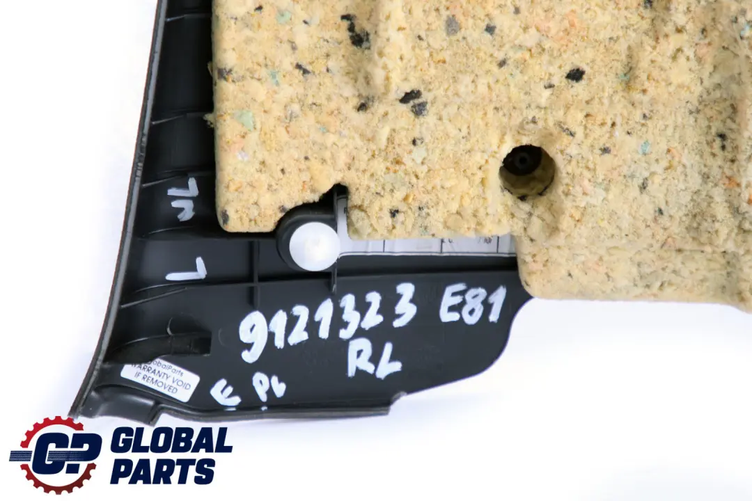 BMW E81 Tapicerka boczek drzwi lewy Cranberryrot - SKU 9121323 - Numer Części 9121323