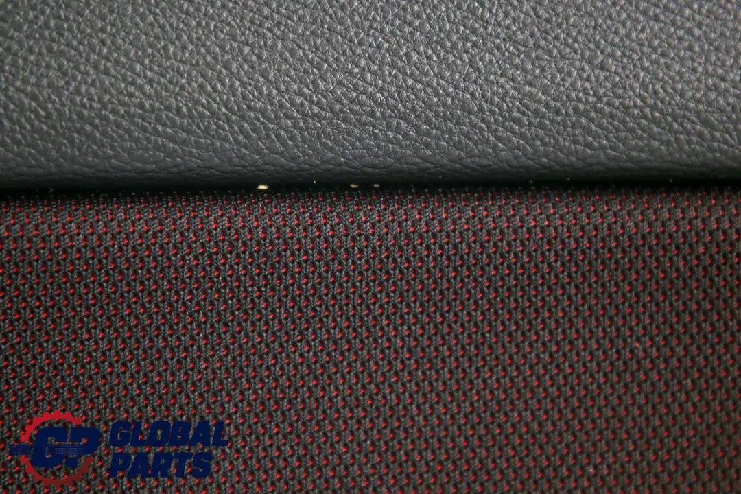 BMW 1 E81 Rear Right O/S Lateral Trim Panel Cloth Network Cranberry Red - SKU 9121324 - Part number 9121324