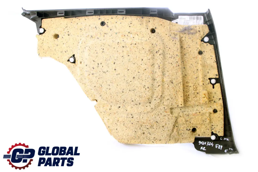 BMW 1 E81 Carenage Lateral Arriere Droite Tissu Network Canneberge Rouge - SKU 9121324 - Numéro de pièce 9121324