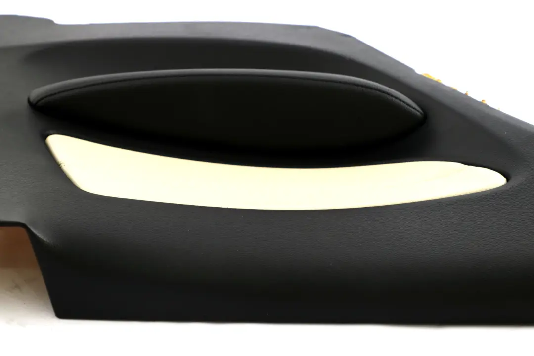 BMW E81 Trasero Izquierdo Lateral Panel Cubierta Cuero Limon - SKU 9121343 - Número de pieza 9121343