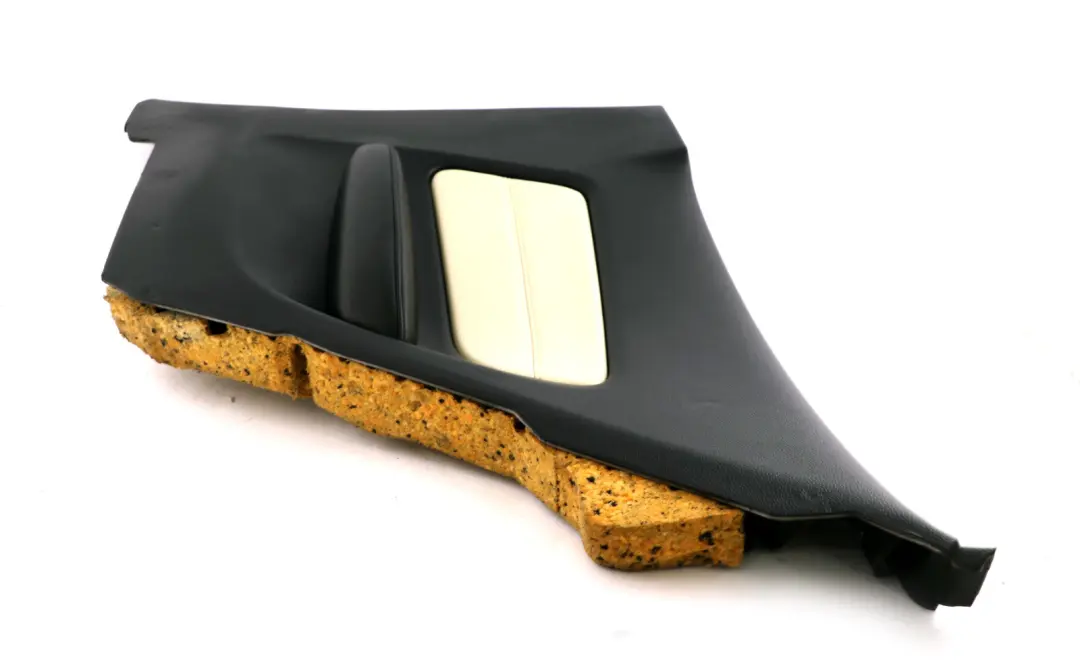 BMW 1 Series E81 Rear Right O/S Lateral Trim Panel Cover Leather Lemon - SKU 9121344 - Part number 9121344