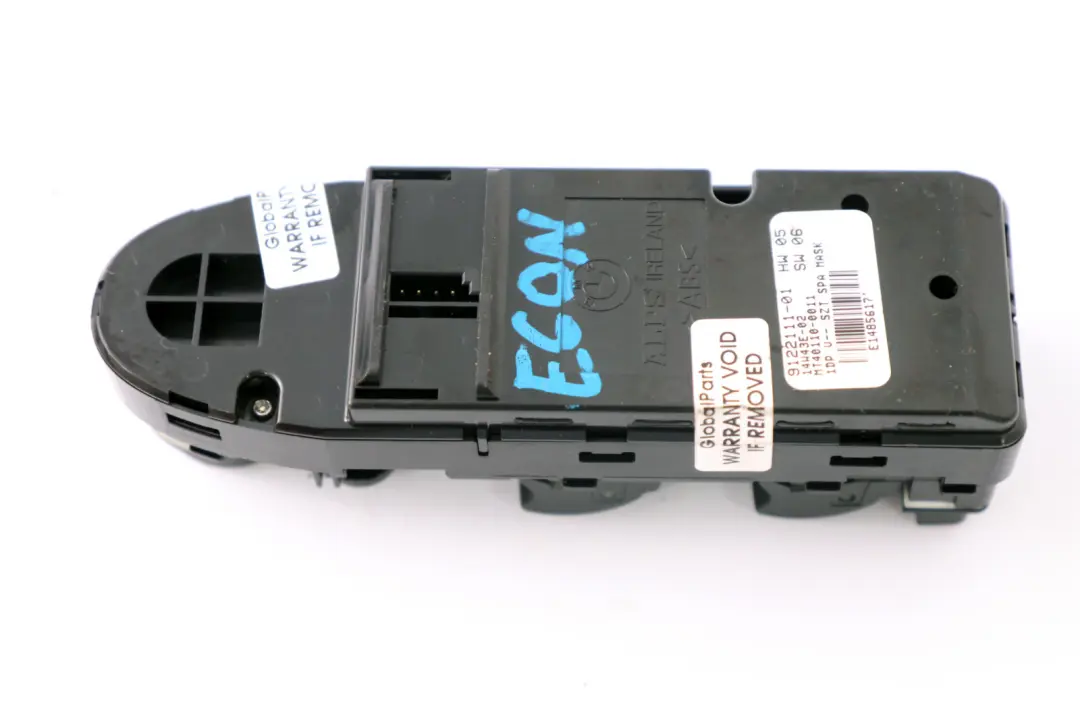 BMW E60 E61 LCI Interruttore controllo alzavetri elettrico guidatore - SKU 9122111 - Numero di parte 9122111