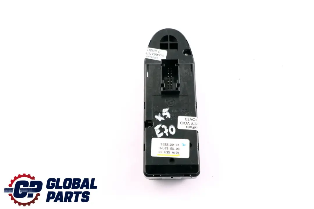 BMW X5 X6 E70 E71 Panel Szyb Przełącznik Lusterek - SKU 9122120 - Numer Części 9122120