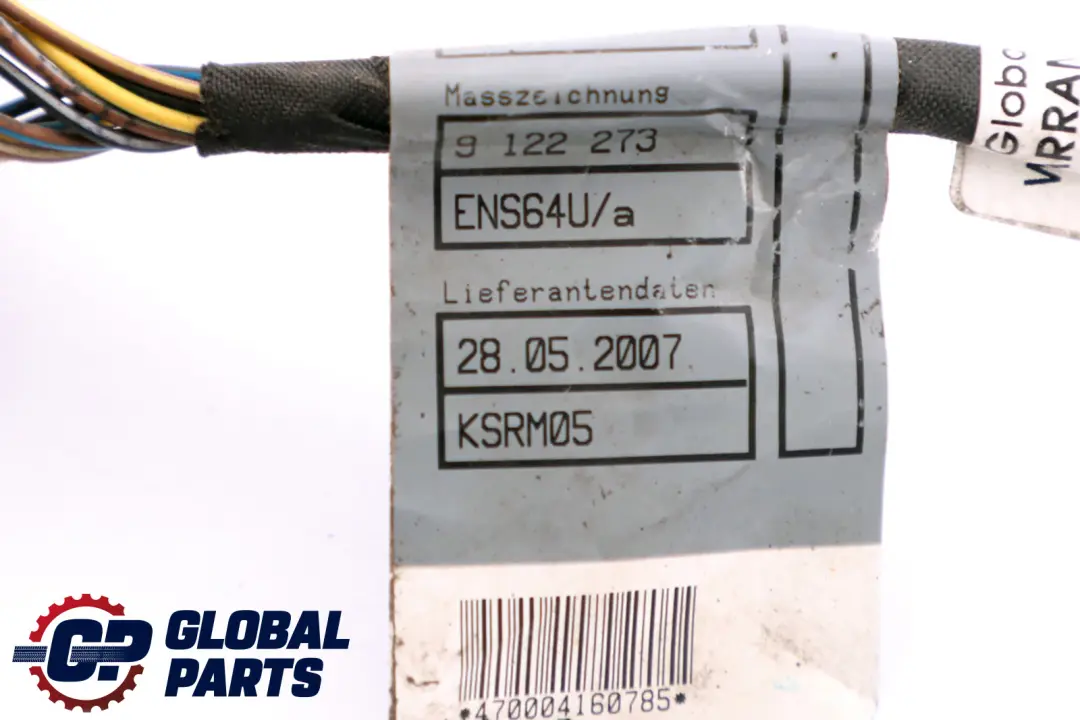 BMW E60 E61 LCI Front Kabelsatz Verkabelung PDC Parksensor Stoßstange - SKU 9122274 - Teilenummer 9122274