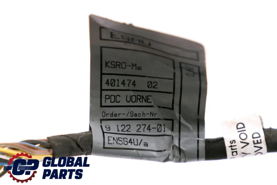 BMW E60 E61 Wiązka Czujników Parkowania PDC Przód - SKU 9122274 - Numer Części 9122274