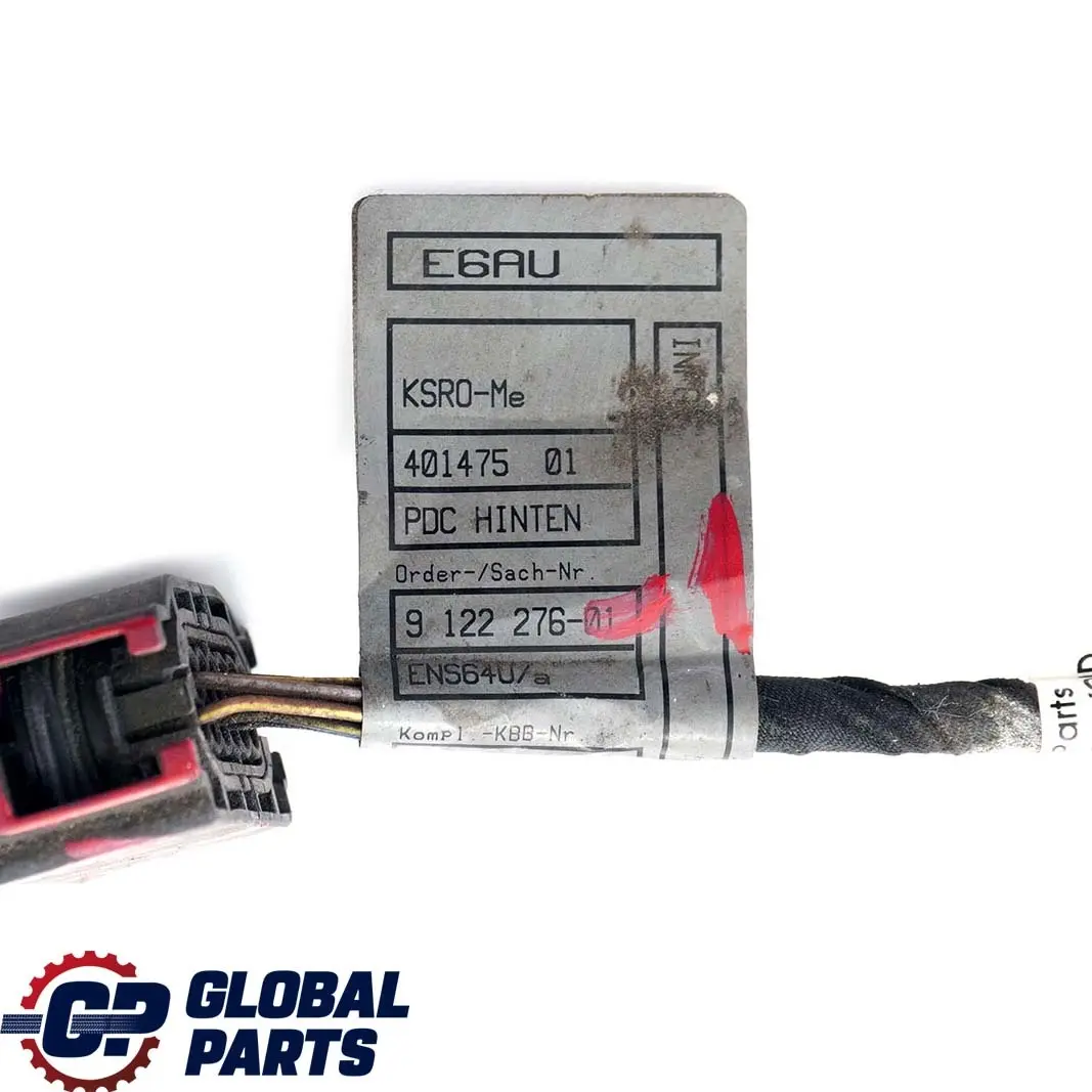 BMW 5 Series E60 E61 LCI 1 Rear Bumper PDC Cables Wiring Loom Set - SKU 9122276-1 - Part number 9122276