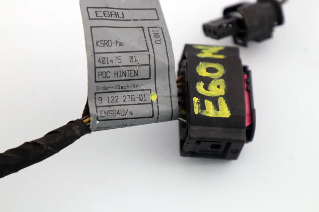 Wiązka Przewód PDC Tył lift do BMW 5 E60 E61 LCI o numerze 9122276 BMW 5 E60 E61 LCI Wiązka Przewód PDC Tył lift - SKU 9122276 - Numer Części 9122276