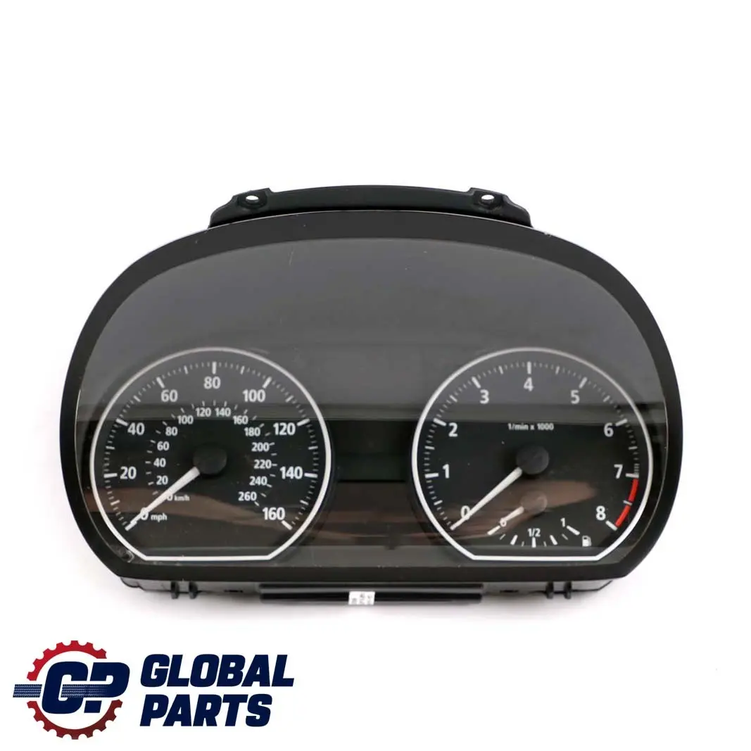 BMW 1 Series E87 130i N52 Instrument Cluster Speedo Clocks MPH Manual - SKU 9122590 - Part number 9122590