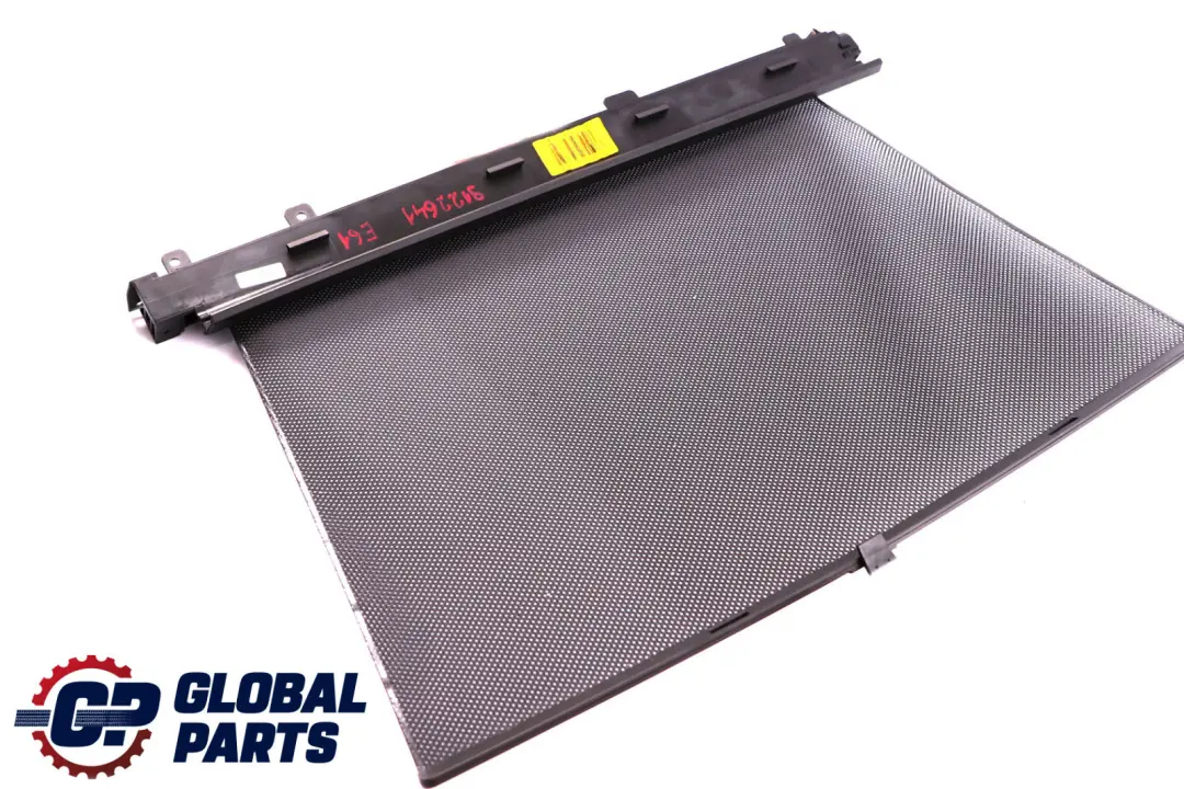 BMW 5 Series E61 Left N/S Rear Door Sun Blind Schwarz Black - SKU 9122641 - Part number 9122641