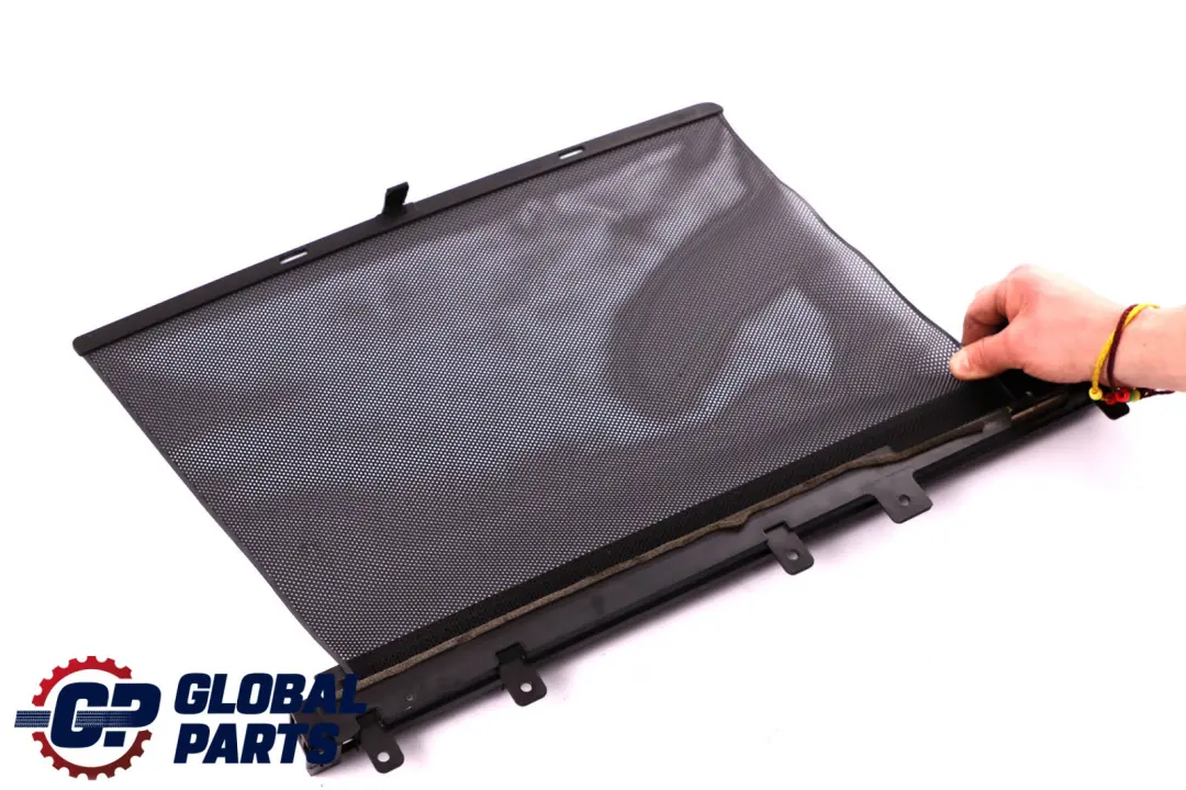 BMW 5 Series E61 Left N/S Rear Door Sun Blind Schwarz Black - SKU 9122641 - Part number 9122641