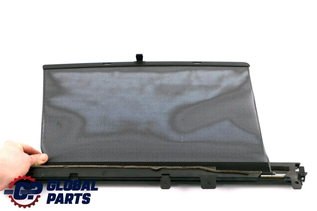 BMW E61 Sinistra Porta posteriore parasole Schwarz Nero - SKU 9122641 - Numero di parte 9122641