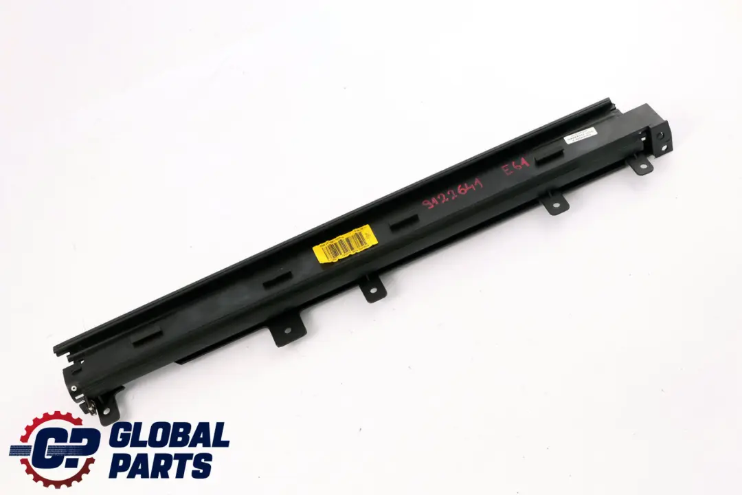 BMW E61 Sinistra Porta posteriore parasole Schwarz Nero - SKU 9122641 - Numero di parte 9122641