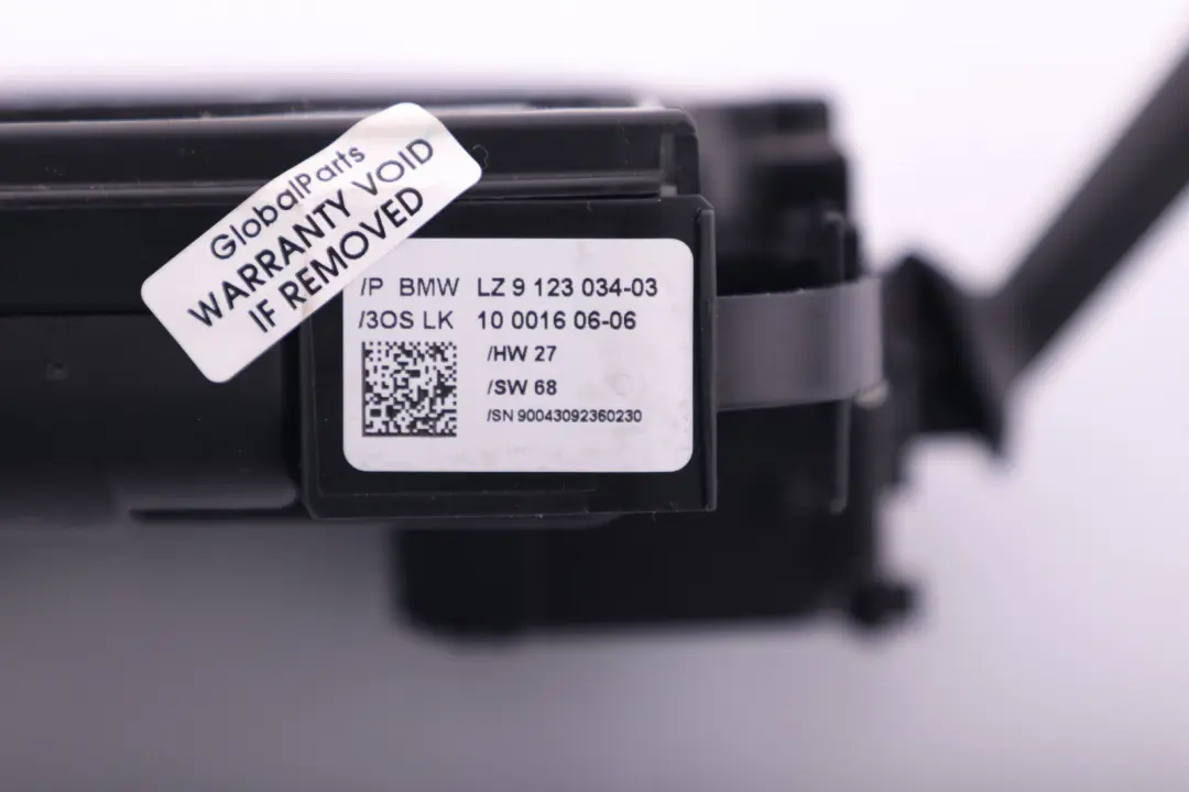 BMW E81 E87 E91 Interruttore Indicatore Tergicristallo Unità - SKU 9123034 - Numero di parte 9123034