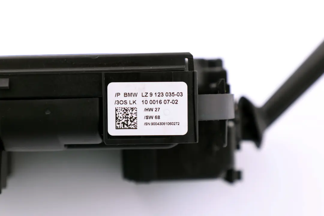 Groupe Indicateur De Levier D'Essuie-Glace Unité pour BMW E81 E87 E91 à propos du numéro de pièce 9123035 BMW E81 E87 E91 Groupe Indicateur De Levier D'Essuie-Glace Unité - SKU 9123035 - Numéro de pièce 9123035