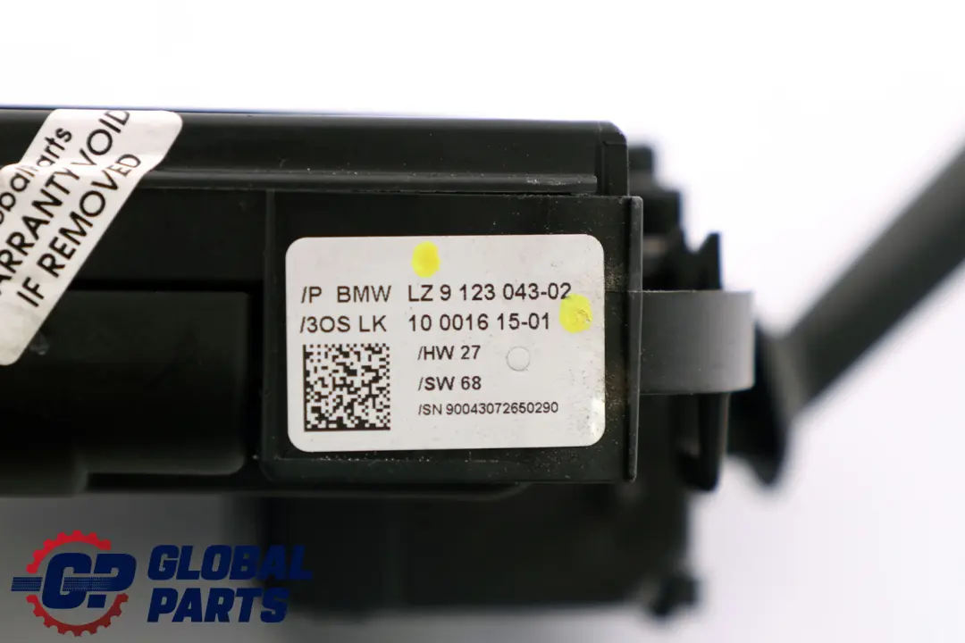 BMW E81 E87 E91 LCI Steering Column Switch Cluster Wiper Stalk - SKU 9123043 - Part number 9123043