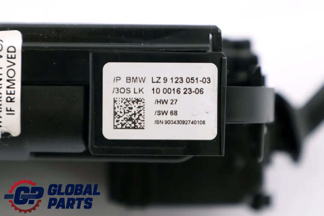 BMW X1 E91 LCI E84 Interruttore Quadro Comandi Cruise Control Unità - SKU 9123051 - Numero di parte 9123051