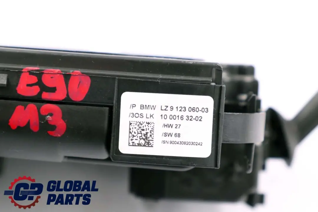 BMW 1 3 Series E82 E90 E92 E93 LCI M3 Steering Column Stalk Switch Unit - SKU 9123060 - Part number 9123060