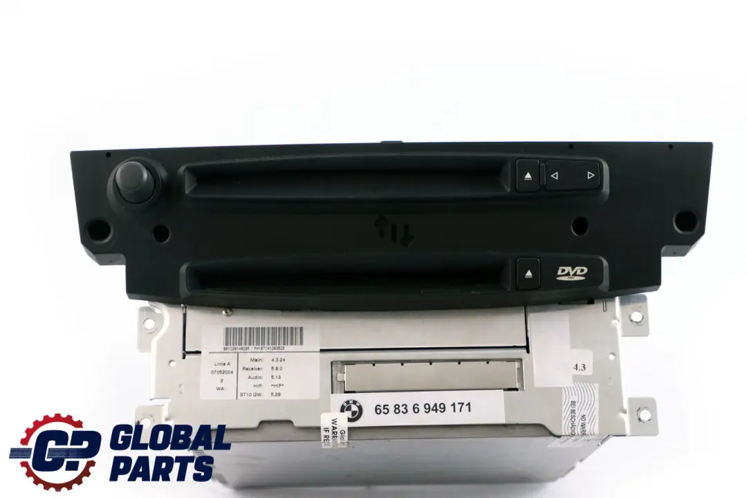 Controlador de sistema de navegación profesional CD CCC 6949171 para BMW E60 E61 con número de pieza 9123087 BMW E60 E61 Controlador de sistema de navegación profesional CD CCC 6949171 - SKU 9123087 - Número de pieza 9123087