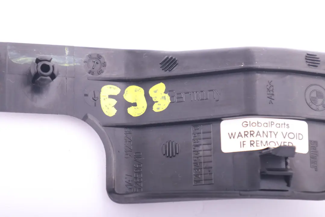 Embellecedor Cojinete Principal Derecho para BMW E93 F33 F83 LCI con número de pieza 9123218 BMW E93 F33 F83 LCI Embellecedor Cojinete Principal Derecho - SKU 9123218 - Número de pieza 9123218