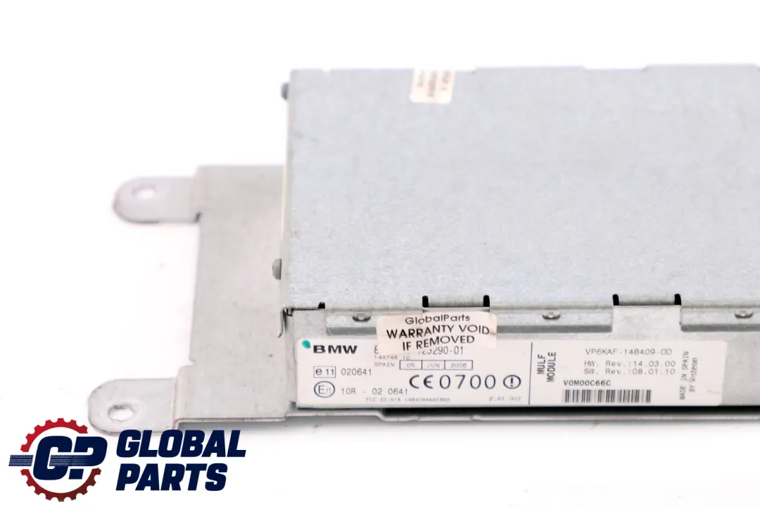 MULFModule de contrôle de l'électronique mains libres pour BMW E81 E87 E90 à propos du numéro de pièce 9123290 BMW E81 E87 E90 MULFModule de contrôle de l'électronique mains libres - SKU 9123290 - Numéro de pièce 9123290