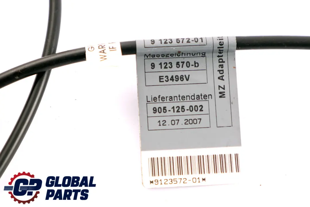 Adapterleitung IBS 6112 für BMW 5 6 er E60 E61 E63 E64 mit Teilenummer 9123572 BMW 5 6 er E60 E61 E63 E64 Adapterleitung IBS 6112 - SKU 9123572 - Teilenummer 9123572