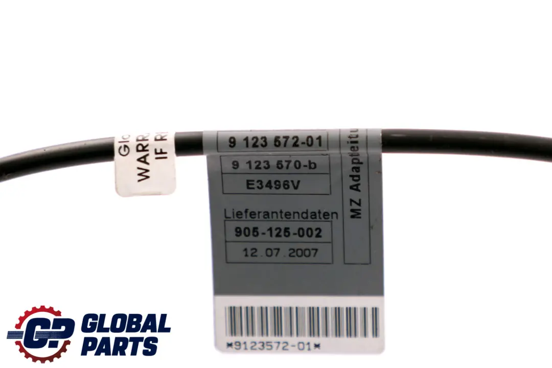 Adapterleitung IBS 6112 für BMW 5 6 er E60 E61 E63 E64 mit Teilenummer 9123572 BMW 5 6 er E60 E61 E63 E64 Adapterleitung IBS 6112 - SKU 9123572 - Teilenummer 9123572