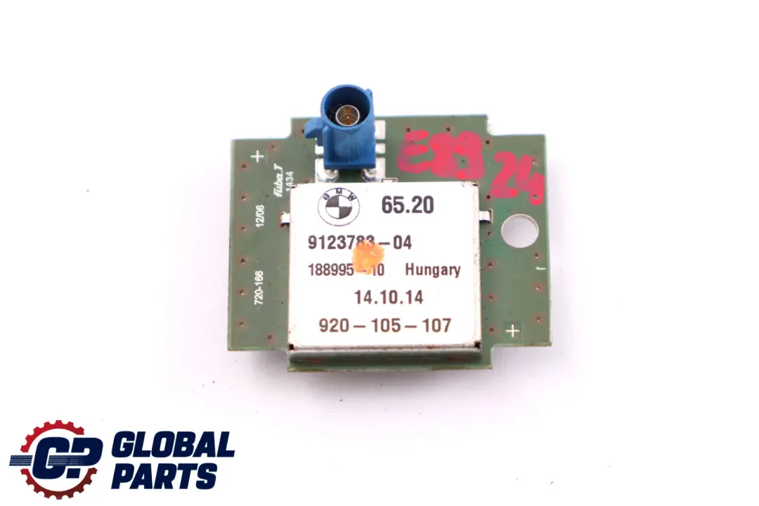 Antena de Techo Aleta de Tiburón GPS para BMW Z4 E89 con número de pieza 9123783 BMW Z4 E89 Antena de Techo Aleta de Tiburón GPS - SKU 9123783 - Número de pieza 9123783