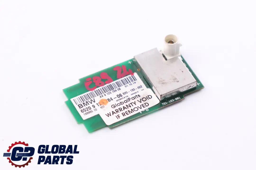 Antenna DAB per BMW Serie Z4 E89 con numero di parte 9123784 BMW Serie Z4 E89 Antenna DAB - SKU 9123784 - Numero di parte 9123784