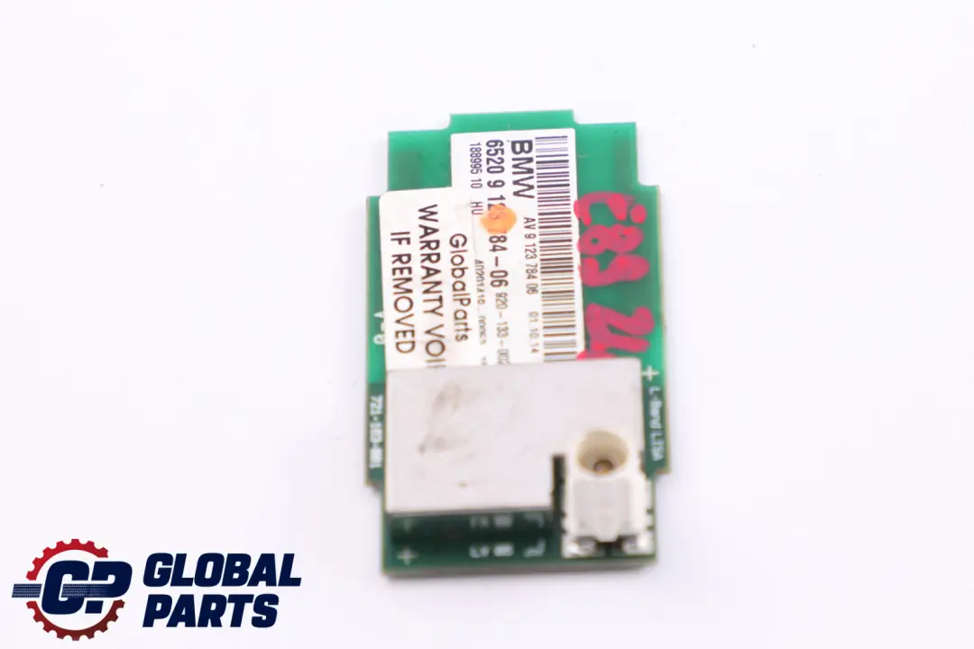 BMW Z4 E89 Antena DAB - SKU 9123784 - Numer Części 9123784