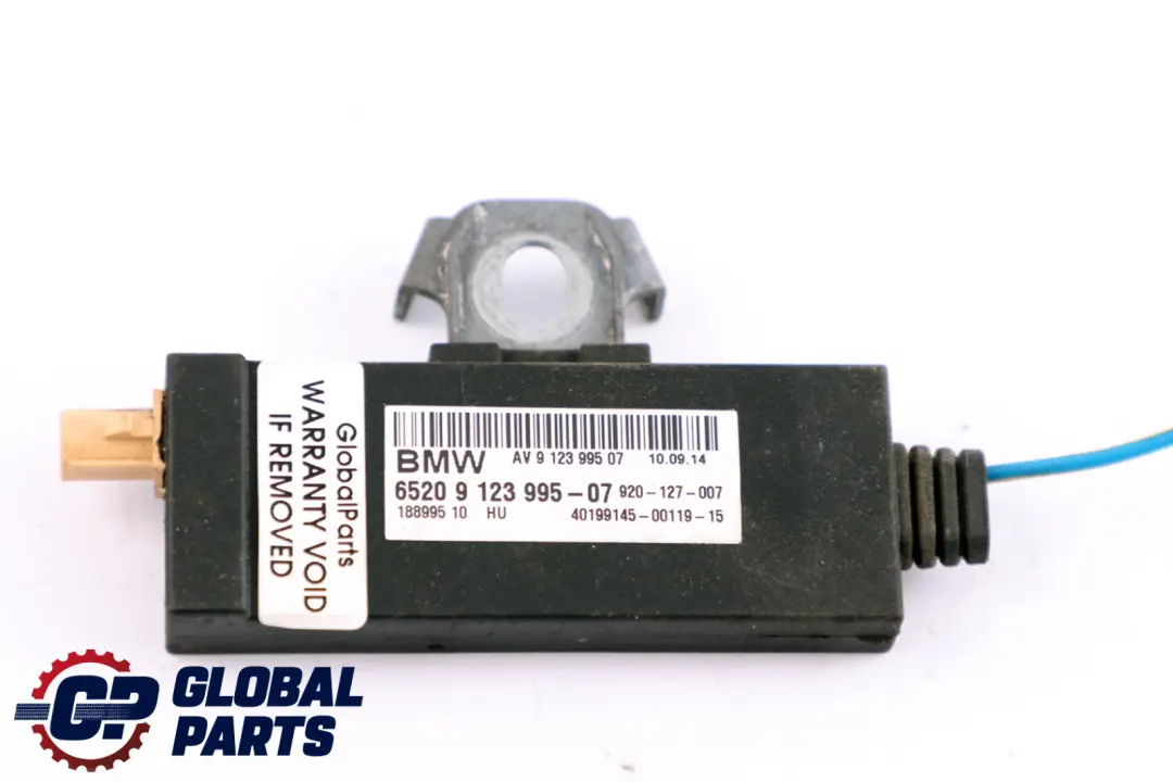 Bumper Antenna DAB Aaerial to BMW Z4 E89 Rear with Part number 9123995 BMW Z4 E89 Rear Bumper Antenna DAB Aaerial - SKU 9123995 - Part number 9123995