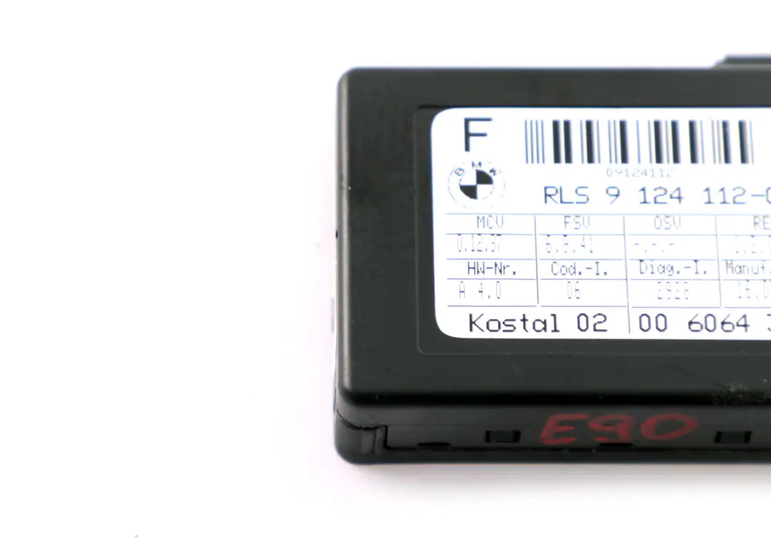 BMW E87 E90 R56 Czujnik Sensor Deszczu - SKU 9124112 - Numer Części 9124112