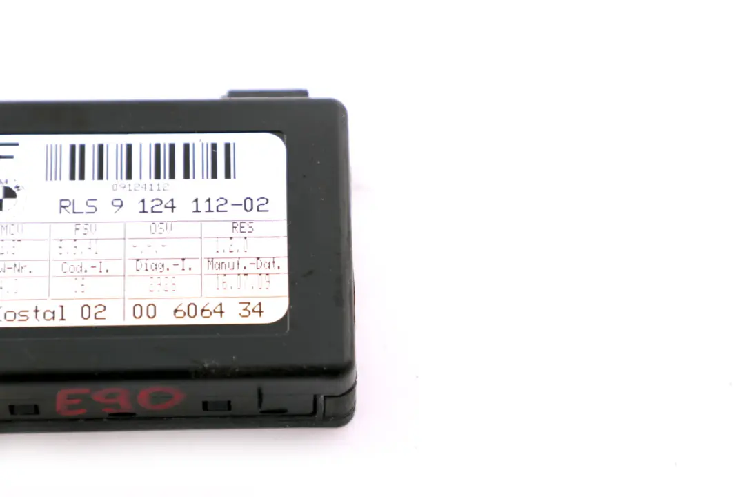 BMW E87 E90 R56 Czujnik Sensor Deszczu - SKU 9124112 - Numer Części 9124112