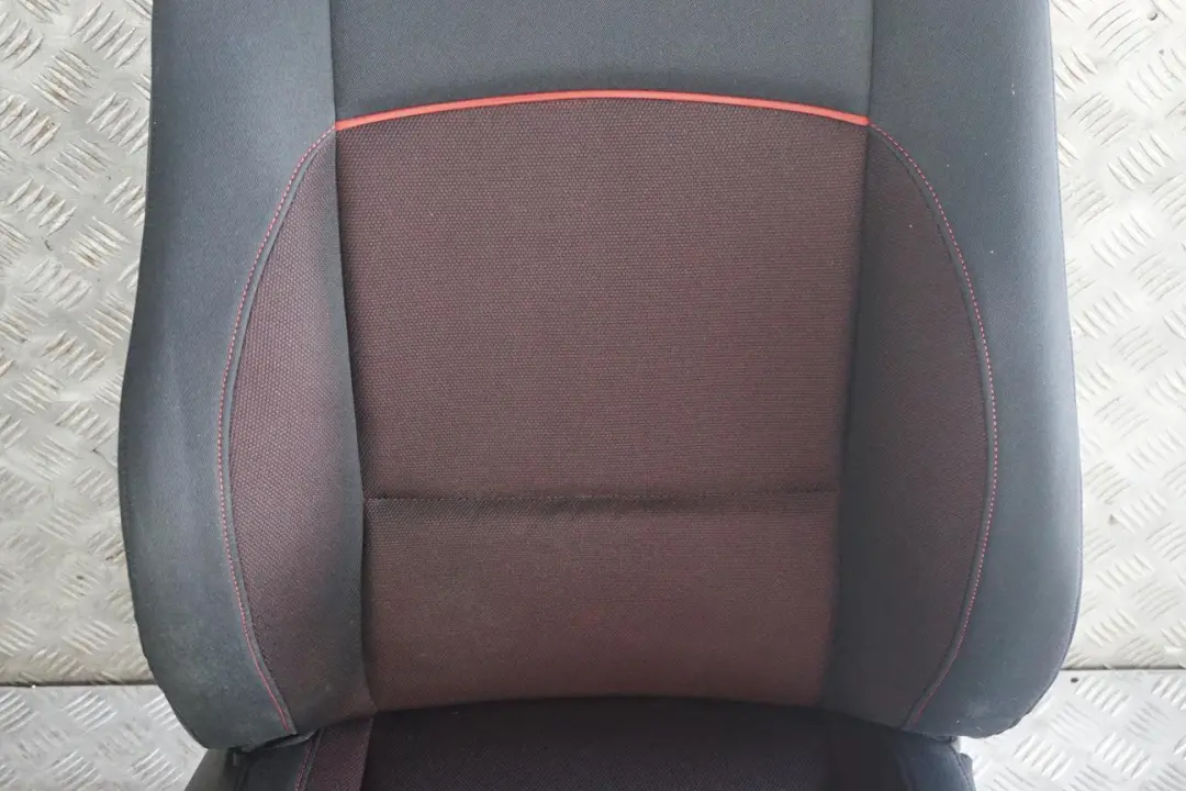 BMW E81 M Sport Front Right O/S Seat Cloth Fabric Network Cranberry Red - SKU 9124294 - Part number 9124294