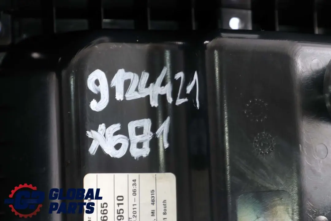 BMW X6 er E71 Mittel Konsole Ablagefach Staufach Hinten Rückbank - SKU 9124421 - Teilenummer 9124421