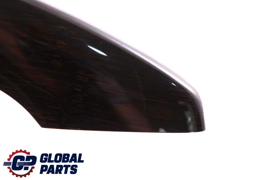 BMW X6 Series E71 Rear Seat Decor Wood Strip Trim Right O/S Bamboo Grain Dark - SKU 9124434 - Part number 9124434