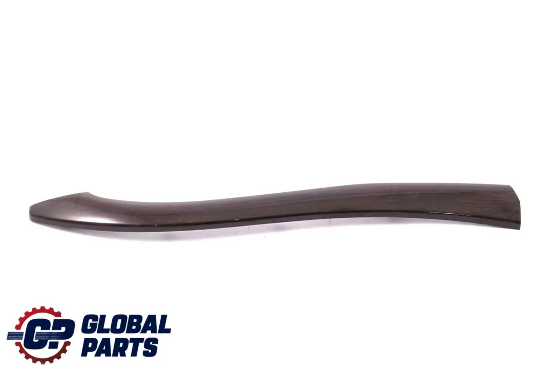 BMW X6 Series E71 Rear Seat Decor Wood Strip Trim Right O/S Bamboo Grain Dark - SKU 9124434 - Part number 9124434