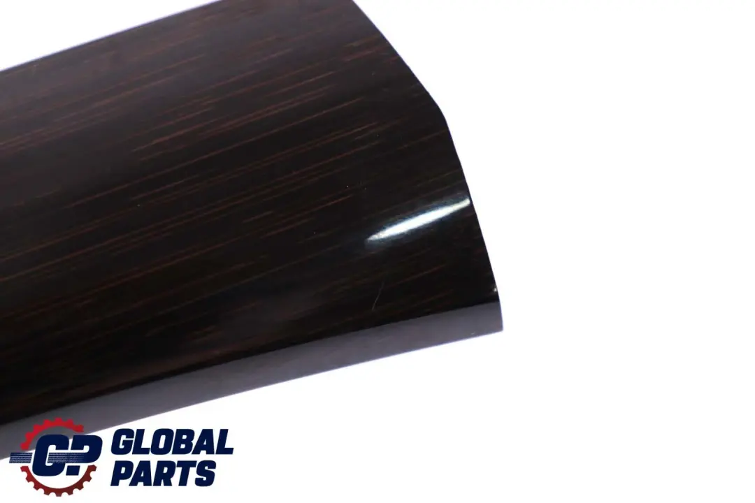Decor Wood Strip Trim Right O/S Bamboo Grain Dark to BMW X6 Series E71 Rear Seat with Part number 9124434 BMW X6 Series E71 Rear Seat Decor Wood Strip Trim Right O/S Bamboo Grain Dark - SKU 9124434 - Part number 9124434