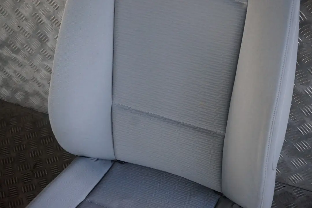 BMW 1 Series E81 Front Left Interior Seat Cover Cloth N/S Elektra Alaska Grey - SKU 9124499 - Part number 9124499
