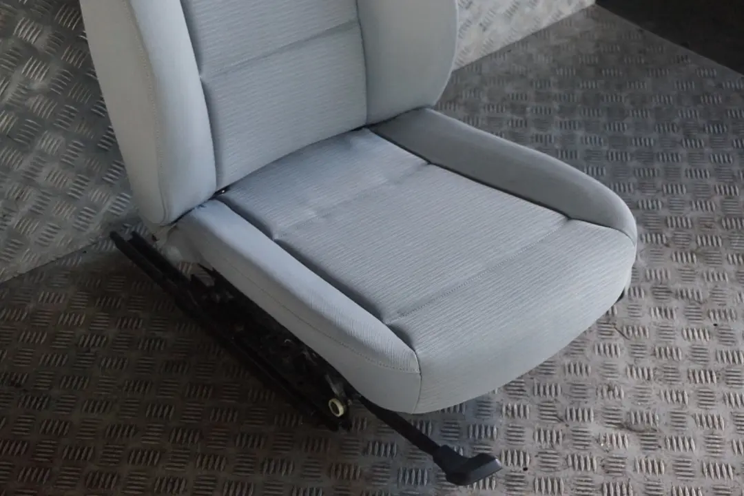 Front Left Interior Seat Cover Cloth N/S Elektra Alaska Grey to BMW 1 Series E81 with Part number 9124499 BMW 1 Series E81 Front Left Interior Seat Cover Cloth N/S Elektra Alaska Grey - SKU 9124499 - Part number 9124499