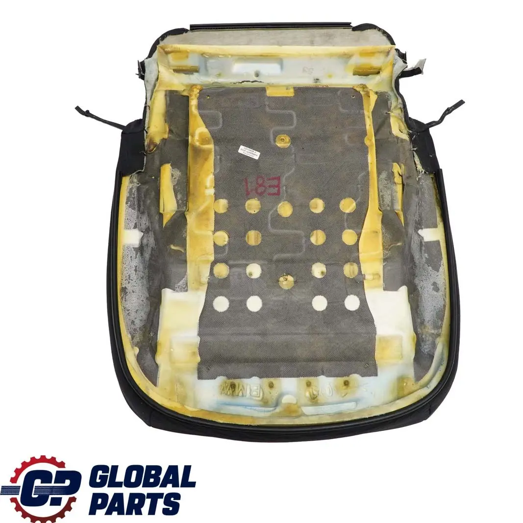 BMW E81 E82 Front Left Right Seat N/O/S Cloth Fabric Cover Elektra Anthrazit - SKU 9124501 - Part number 9124501