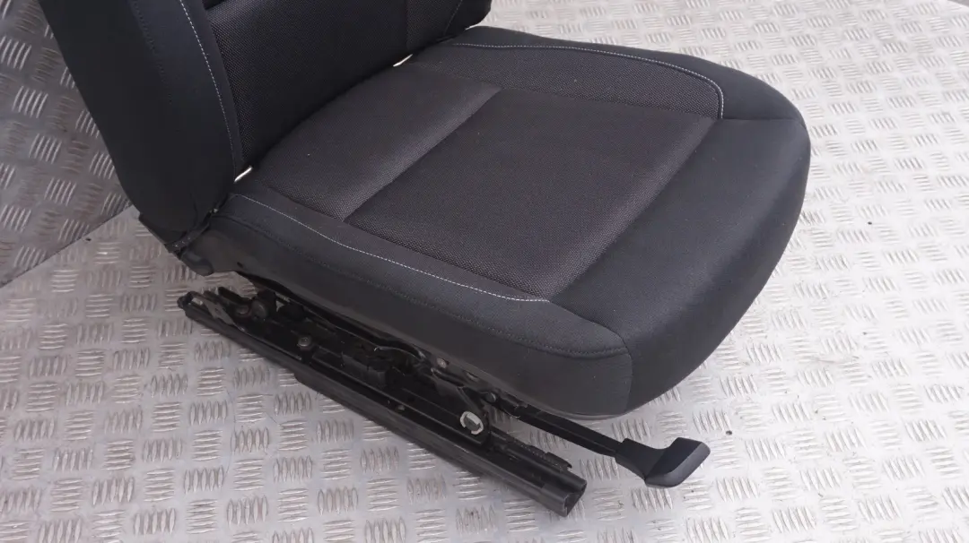 Front Left N/S Cloth Fabric Side Seat Network Anthracite to BMW 1 Series 1 E81 E82 with Part number 9124569 BMW 1 Series 1 E81 E82 Front Left N/S Cloth Fabric Side Seat Network Anthracite - SKU 9124569 - Part number 9124569