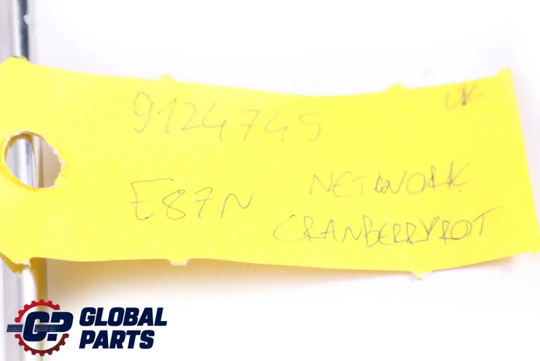 BMW 1 E81 E87 LCI Cloth Network Red Front Sport Seat Left Right N/O/S Headrest - SKU 9124745 - Part number 9124745