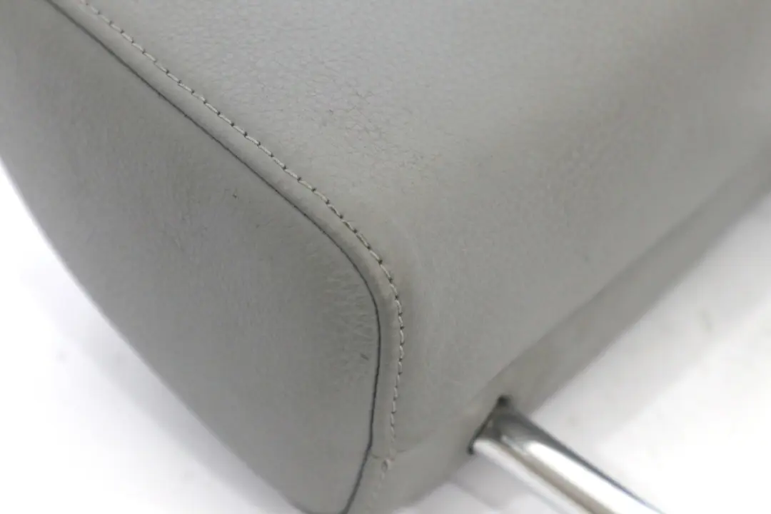BMW E81 E87 LCI Front Seat Left Right N/O/S Leather Headrest Grey - SKU 9124767 - Part number 9124767