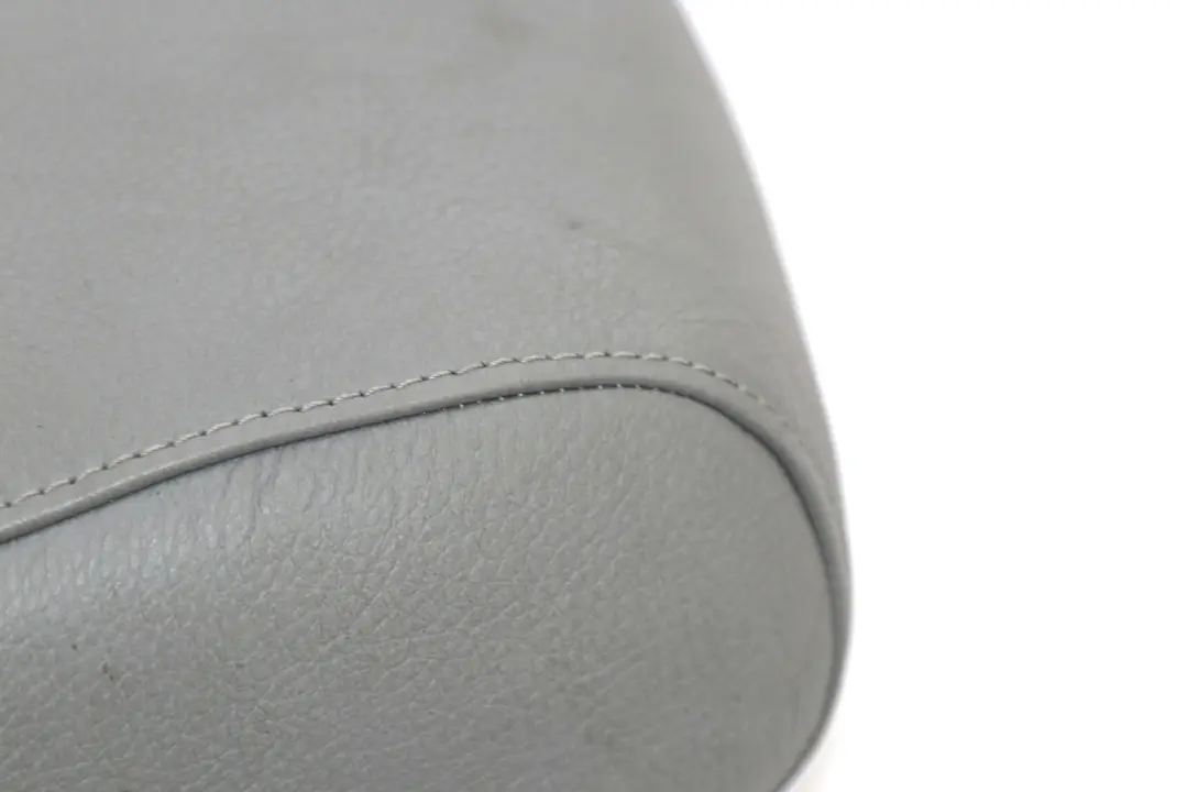 BMW E81 E87 LCI Front Seat Left Right N/O/S Leather Headrest Grey - SKU 9124767 - Part number 9124767